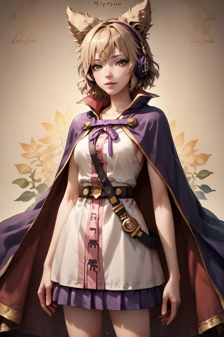 score_9, score_8_up, score_8, score_9, 1 girl, source_anime, <lora:miko_pony_v2-10:1> toyosatomimi no miko, light brown hair, pointy hair, earmuffs, baton, brown eyes, purple skirt, cape, white dress, detailed background, <lora:2.5DRealisticV2:0.8>