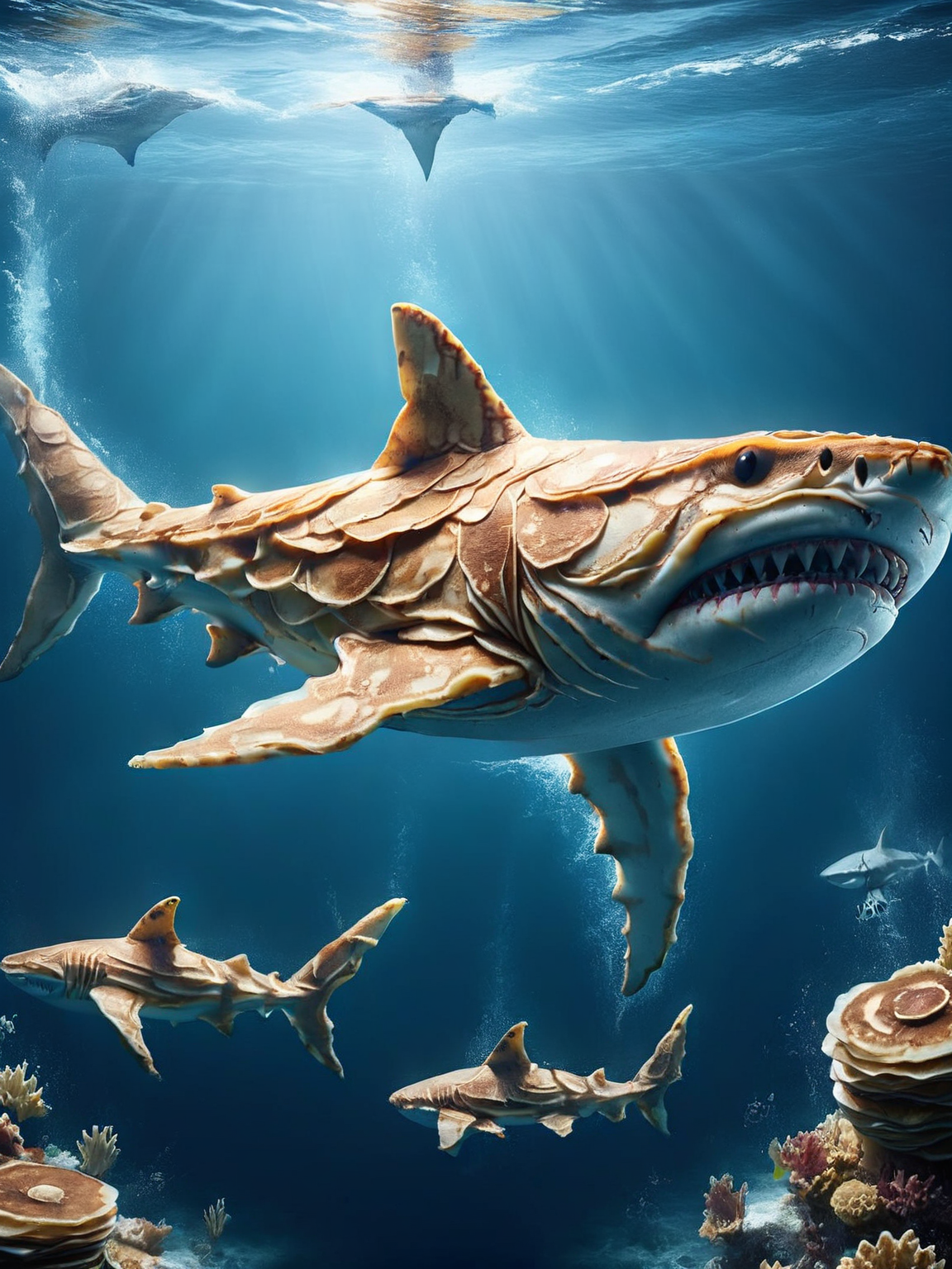 An ais-pncks shark hunting in the ocean <lora:ais-pncks-sdxl:1>