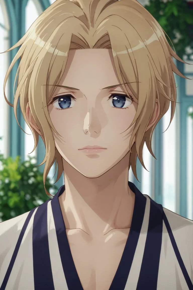 score_9, score_8_up, score_7_up, source_anime, rating_safe, intricate details, (3d:0.4), , depth of field, 1boy, solo, male focus, <lora:keith_claes_pony:0.86>, keith_claes, blonde hair, blue eyes, short hair, bangs, , , <lora:sdxl_lightning_8step_lora:1>