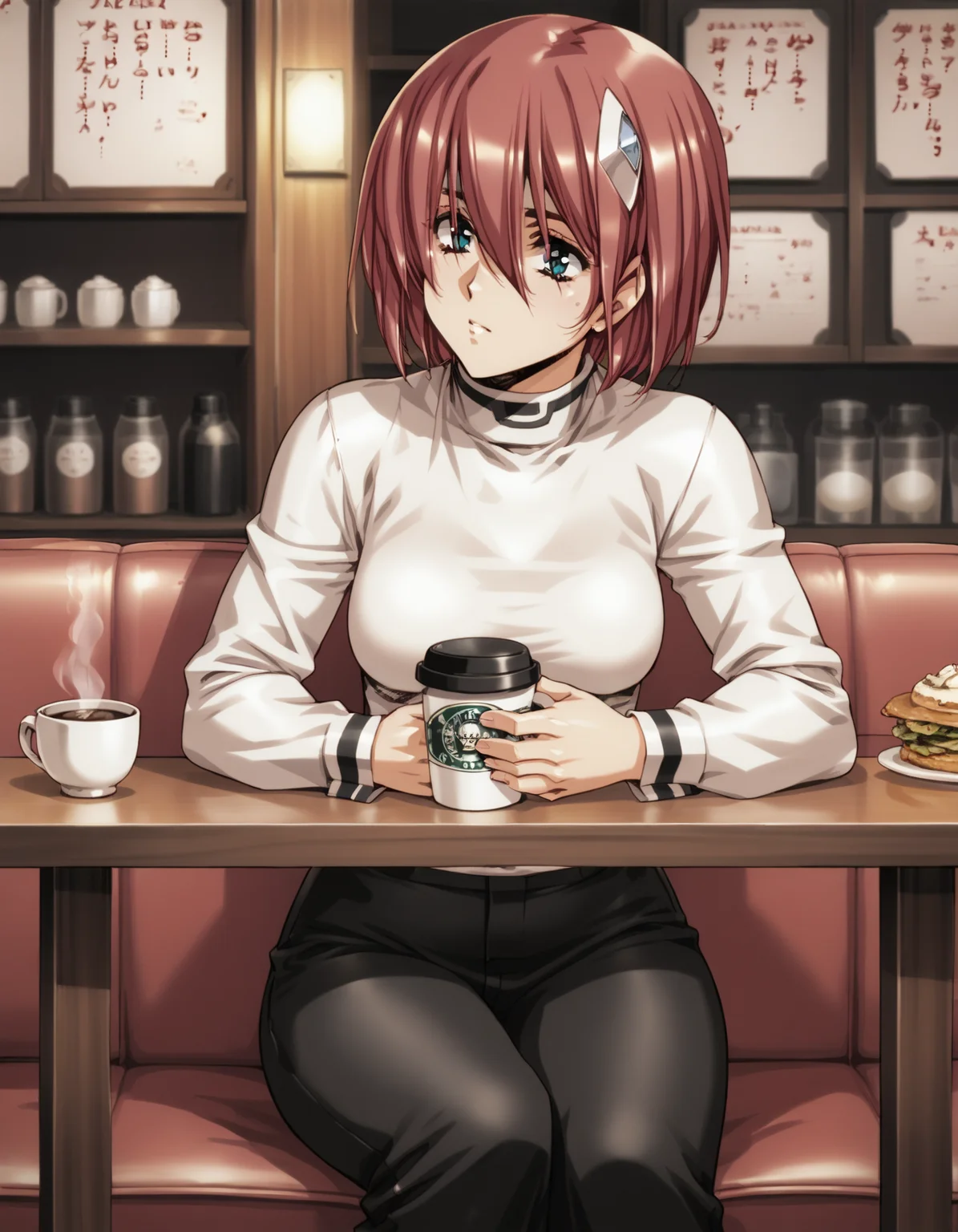 score_9, score_8_up, score_7_up
<lora:elessa-ponyxl-000130:1> elessa,
1girl, solo, cowboy shot, sitting, cafe, coffee, relaxing