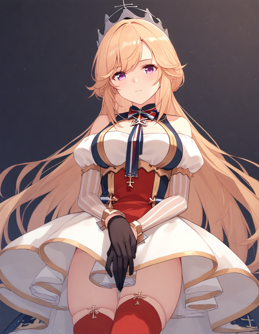<lora:richelieu_XL_pony_bf16_v1:1>1girl, richelieu \(azur lane\),cardinal, BREAK score_9, score_8_up, score_7_up, BREAK source_anime, best quality, masterpiece, uncensored,<lora:sdxl_lightning_4step_lora:1>(clear eyes:1.2),zPDXLpg,rating_explicit