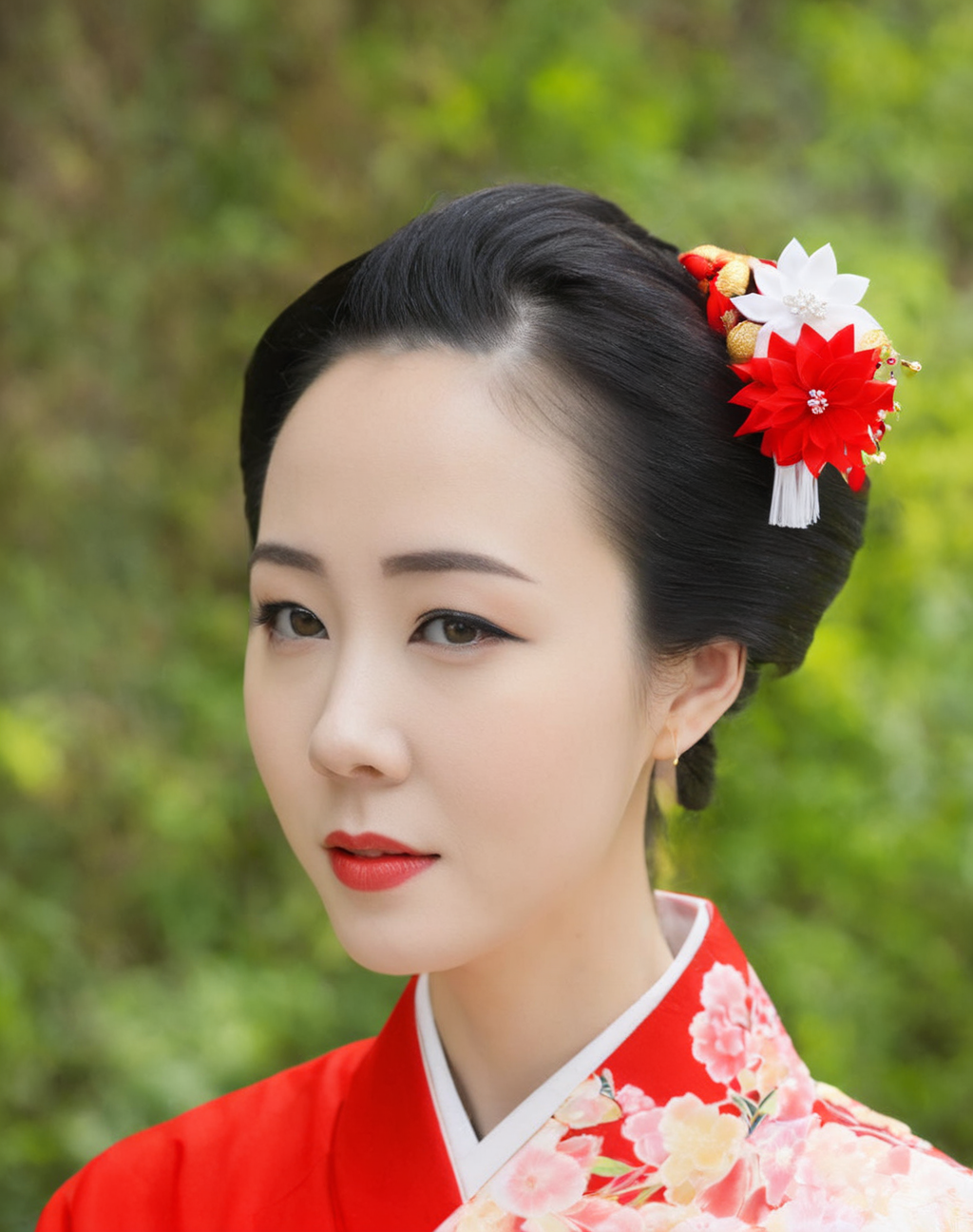 ((Masterpiece, best quality)),(portrait)
kanzashi headwear, a woman in a kimono ,wearing kanzashi headwear
<lora:edgKanzashiXL:1>