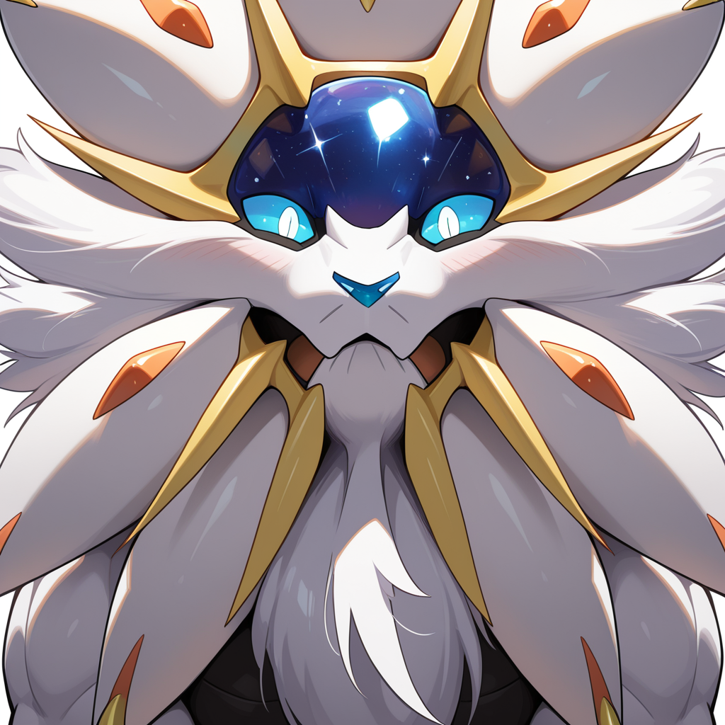 masterpiece, best quality, amazing quality, 1boy, solo, Solgaleo, Close up