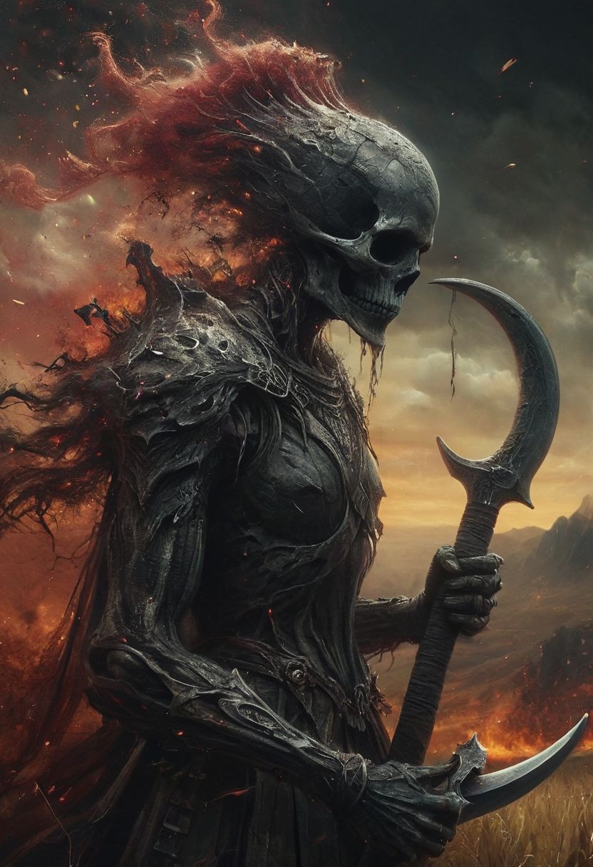 Completely Helm's fall absolutely nothing, pure black, detailed, but the Lord of the Rings of life are rising, FastNegativeV2, ral-dissolve,(James Ensor,Unica Zurn,Zdzislaw Beksinki:1.25), Skeletons,Weeping statues, Paranormal,Apparition, (Metallics:1.1), (Shape:1.1), (Monotyping:1.1), (Strobe light:1.2), Stone, Rhombus, ultra detailed, intricate, oil on canvas, dry brush, (surrealism:1.1), (disturbing:1.1) <lora:khorne:0.7> <lora:methurlant:0.5>
The king's guards fell like wheat before the scythe, their cries of alarm silenced by the swift and merciless blades of the assassin knights. Completely The world of the Lord of the Rings, pure black, detailed, but the Lord of the Rings of life are rising, FastNegativeV2, ral-dissolve,  amazing quality, masterpiece, best quality, hyper detailed, ultra detailed, UHD, perfect anatomy,
A fierce battle ensued, the clash of steel and the crackle of dark magic filling the air with a palpable sense of impending doom. Sirah's daggers danced like silver serpents, finding their mark with unerring accuracy, 
creating a hyperpunk scene with desaturated translucent DARK Red and beige details, colorful (polaroid:0.7) with vibrant colors, (vacations, high resolution:1.3),  ,end of hopes ,silence, extremely detailed,dark,sad, easynegative, digital artwork by Beksinski, extremely detailed, dark, chiaroscuro, low-key,in the style of Kelly Slater ,style by Kelly Slater,closeup,digital artwork by Beksinski, style of Kelly Slate
