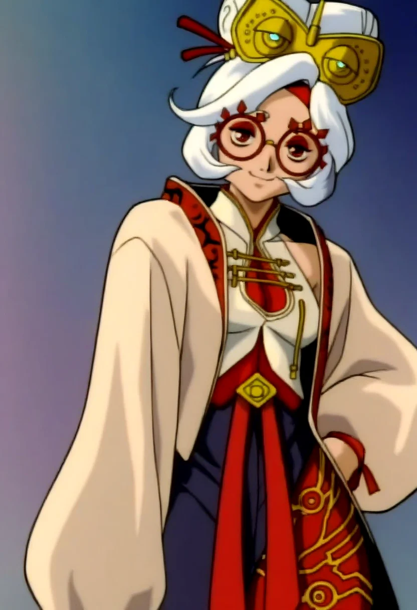 masterpiece, best quality, solo, looking at viewer, 1girl, smile, <lora:Darkstalkers-Ova-illus_Fp:1>, 1990s \(style\), retro artstyle, purah,