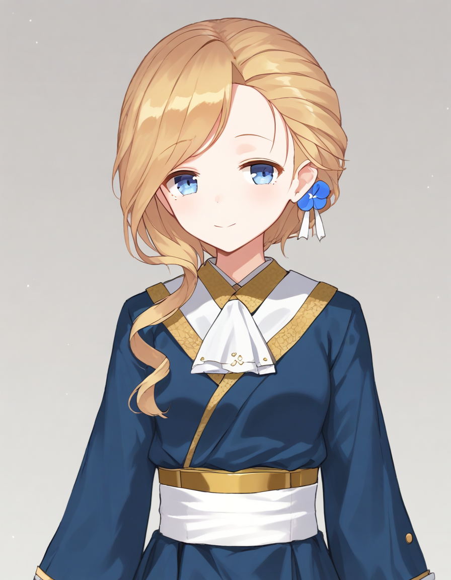 <lora:hood_XL_pony_bf16_v1:1> 1girl, hood \(azur lane\),default,upper body, blue dress,, BREAK score_9, score_8_up, score_7_up, BREAK source_anime, rating_explicit, best quality, masterpiece, uncensored,<lora:sdxl_lightning_4step_lora:1>(clear eyes:1.2),clear art,zPDXLpg