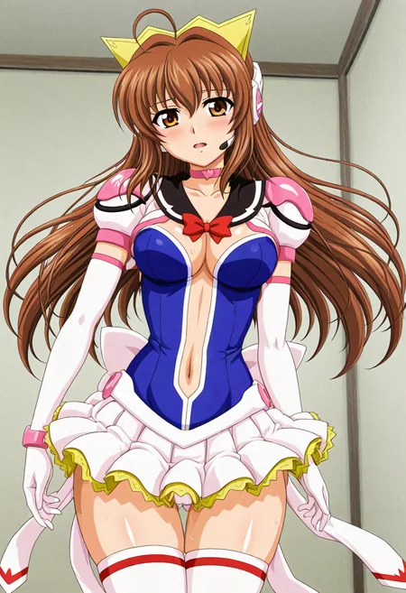 <lora:symphonic_lily_XL_illustrious-noob_v1:1>symphonic lily, magical girl, best quality, masterpiece, high quality,newest, absurdres, highres,<lora:Hyper-SDXL-4steps-lora:1>