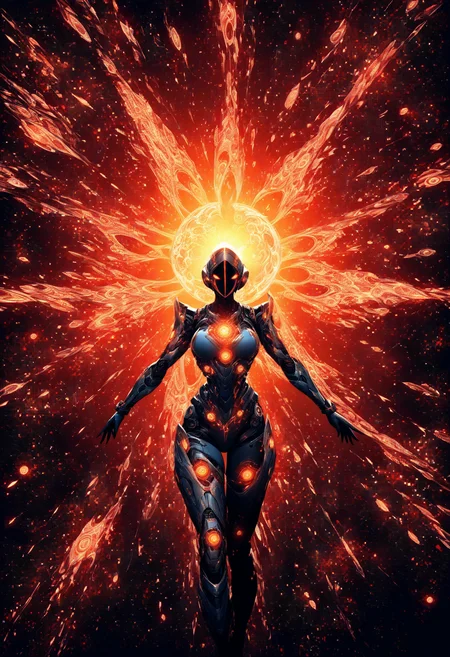 professional 3d model masterpiece,high score,great score,absurdres,  ., a colorful abstract background with a spiral design in the middle of it [13], <lora:R0k00Gl0w1ngHD:1>, (R0k00Gl0w1ngHD, glowing, light particles, space art, generative art, Android Jones, Benoit B. Mandelbrot, fantasy art, concept art, fractals, abstract art), orange background [2],summer [1], . octane render, highly detailed, volumetric, dramatic lighting