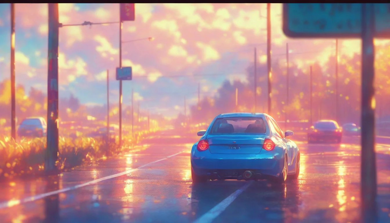 REMEMX,
REMEMX,no humans,outdoors,letterboxed,sign,road,modern,cars in the distance,
outdoors,<lora:REMEMXv1-000050:1>,