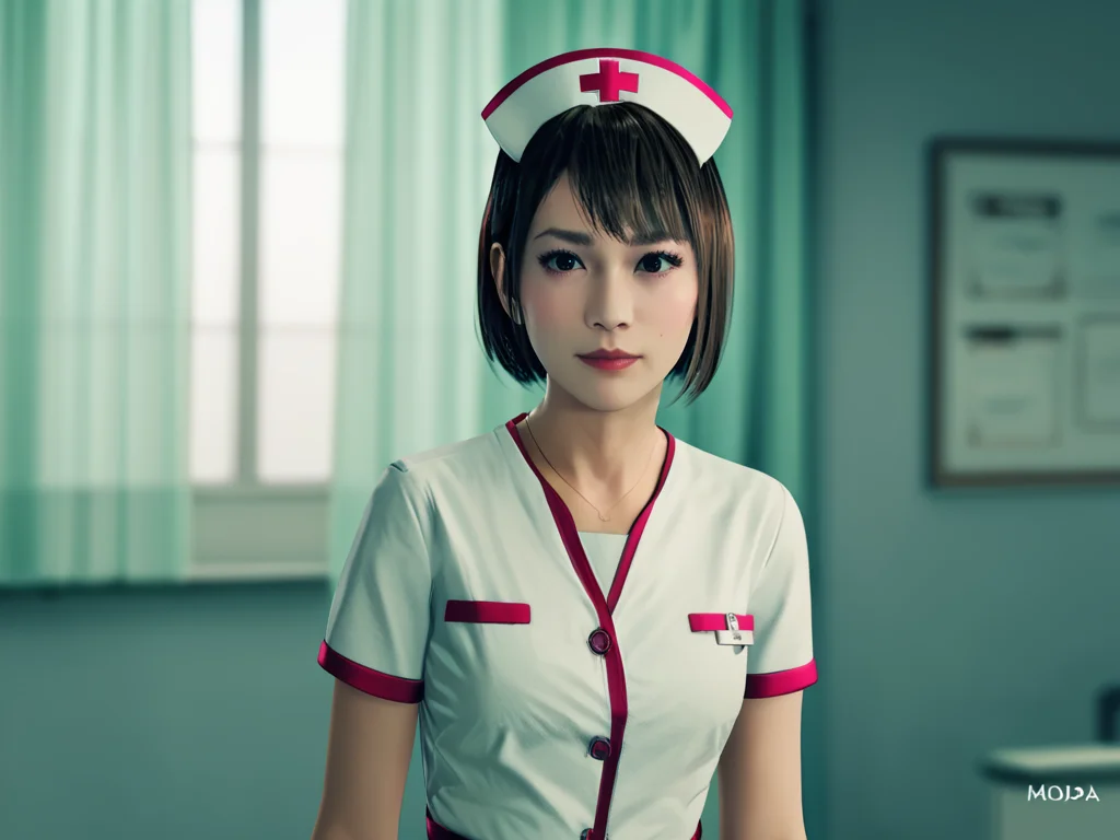 score_9, score_8_up,score_7_up,1girl, <lora:Saeko_Mukoda:0.8>saeko mukoda,nurse cosplay,