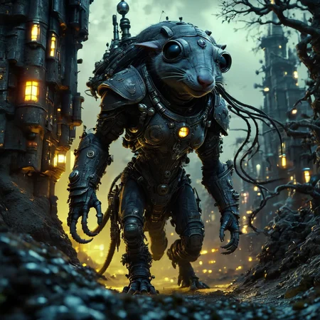 armavena rat, very detailed, cinematic, darkness <lora:armavena:1>