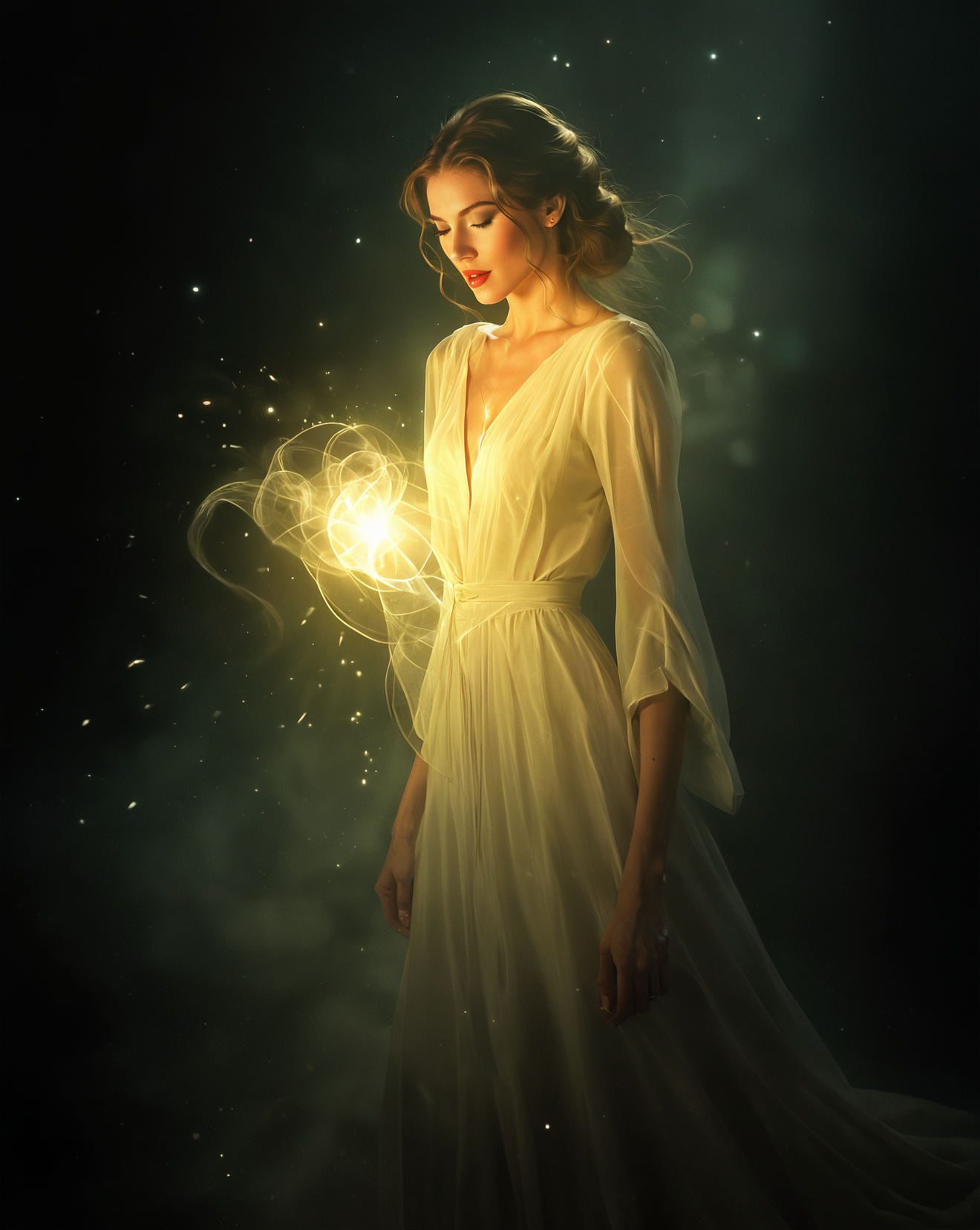 (Do not render clothed character:1.3).

Realistic remarkable photograph features ultra-realistic simulation of analof film photograph qualities like film grain, light leaks, swirly bokeh, shallow depth of field. This photograph looks like an old analog photo from mid-20th century.

A hauntingly beautiful ghostly figure, illuminated by glowing plasma, emerging from the shadows. Realistic painting style with intricate details and lifelike textures. Inspired by the works of John Singer Sargent and Edgar Degas. Studio lighting creates a dramatic atmosphere for this concept art piece.