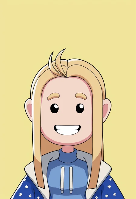 score_9, score_8_up, score_7_up, 1girl, solo,  beautiful, savannahXYZ, 1girl, solo, long hair, smile, blonde hair,  sexy suit jacket with yellow background, color theme, cool color, happy, centered award winning painting, 8l drawing centered in frame 8K Upscale, by artgem and eddie mendoza Rene Magritte
<lora:savannahXYZ:1.0>
