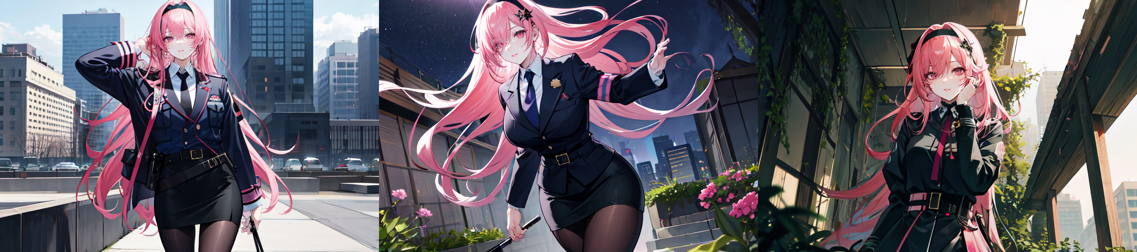 highly insanely detailed, masterpiece, top quality, best quality, highres, 4k, 8k, RAW photo, (very aesthetic, beautiful and aesthetic), 
__lazy-wildcards/cosplay-char/tenkuu_shinpan/yayoi_kusakabe/prompts__, 
<lora:Yayoi_Kusakabe:0.3>, 
(1girl:1.3), 1other, 
__lazy-wildcards/dataset/background__,âââ