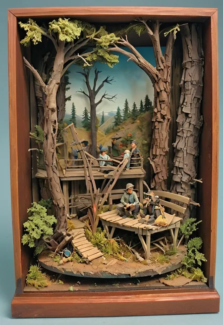 <lora:artfullyDIORAMA_SDXL_V1:1>, artdrm, diorama