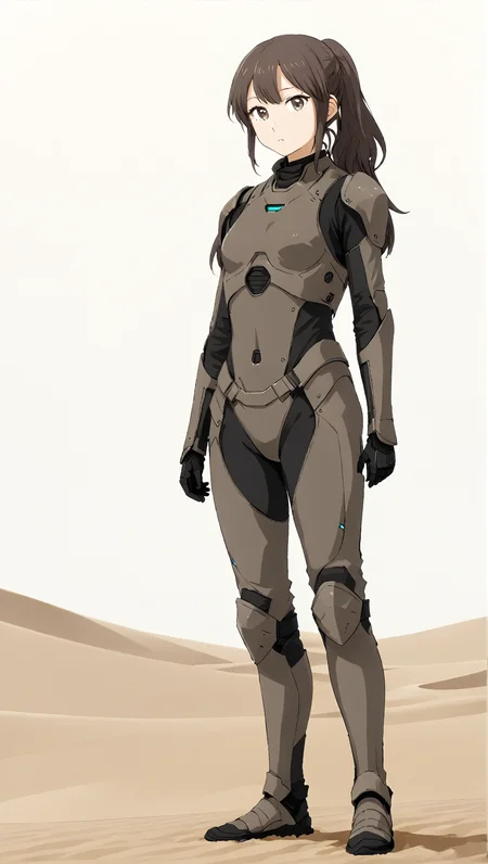 masterpiece,best quaity,
<lora:yunatoomi.sdxl.v3:0.75>
yuna toomi
1girl,solo, brown hair,
brown eyes,
standing,
full body,
simple background,
<lora:Dune_Movie_Loha2:0.8> Dune, directed by Denis Villeneuve, cinematic, movie, futuristic, sci-fi, Fremen, Armor, Stillsuit,
brown scarfm