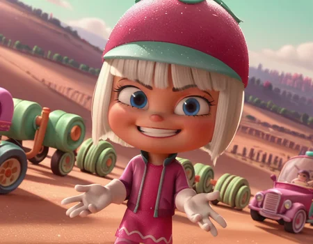 score_9, score_8_up, score_7_up, source_anime,
taffytamuttonfudge, <lora:taffyta-muttonfudge-ponyxl-lora-nochekaiser:1>,
taffyta muttonfudge, blue eyes, gloves, hat, white hair, pink headwear,
outdoors, landscape, smile,
looking at viewer, solo, cowboy shot, dutch angle,