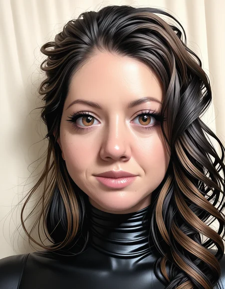 high contrast,masterpiece,best quality,amazing quality,very aesthetic,high resolution,ultra-detailed,absurdres,detailed eyes,
1girl,Irina,woman,mature female,looking at viewer,closed mouth,large iris,brown eyes,black hair,long hair,
portrait,detailed,bodysuit,soft freckles,luminous lips,swirling,floating_hair,long_hair,looking_at_viewer,intense_eyes,radiant_eyes,sparkling_eyes,captivating,
explicit,<lora:Irina_Illustrious>,<lora:reij-rt:0.6>,