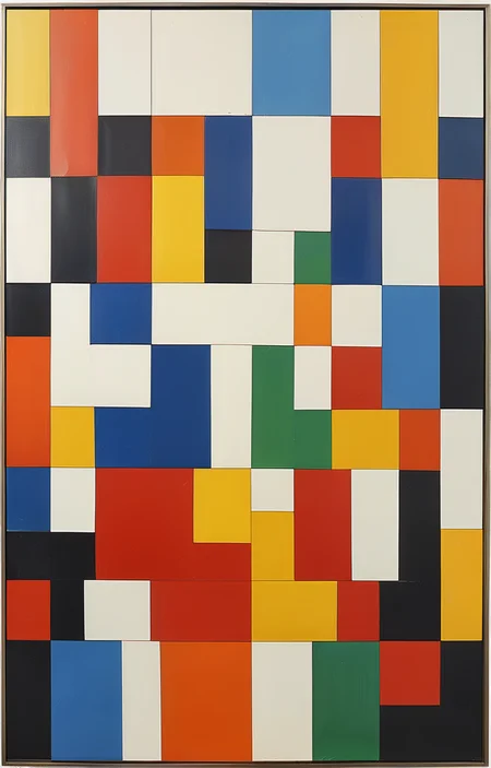 masterpiece,best quality,<lora:tbh288-sdxl:0.9>,illustration,style of Ellsworth Kelly A bottle of perfume in garden