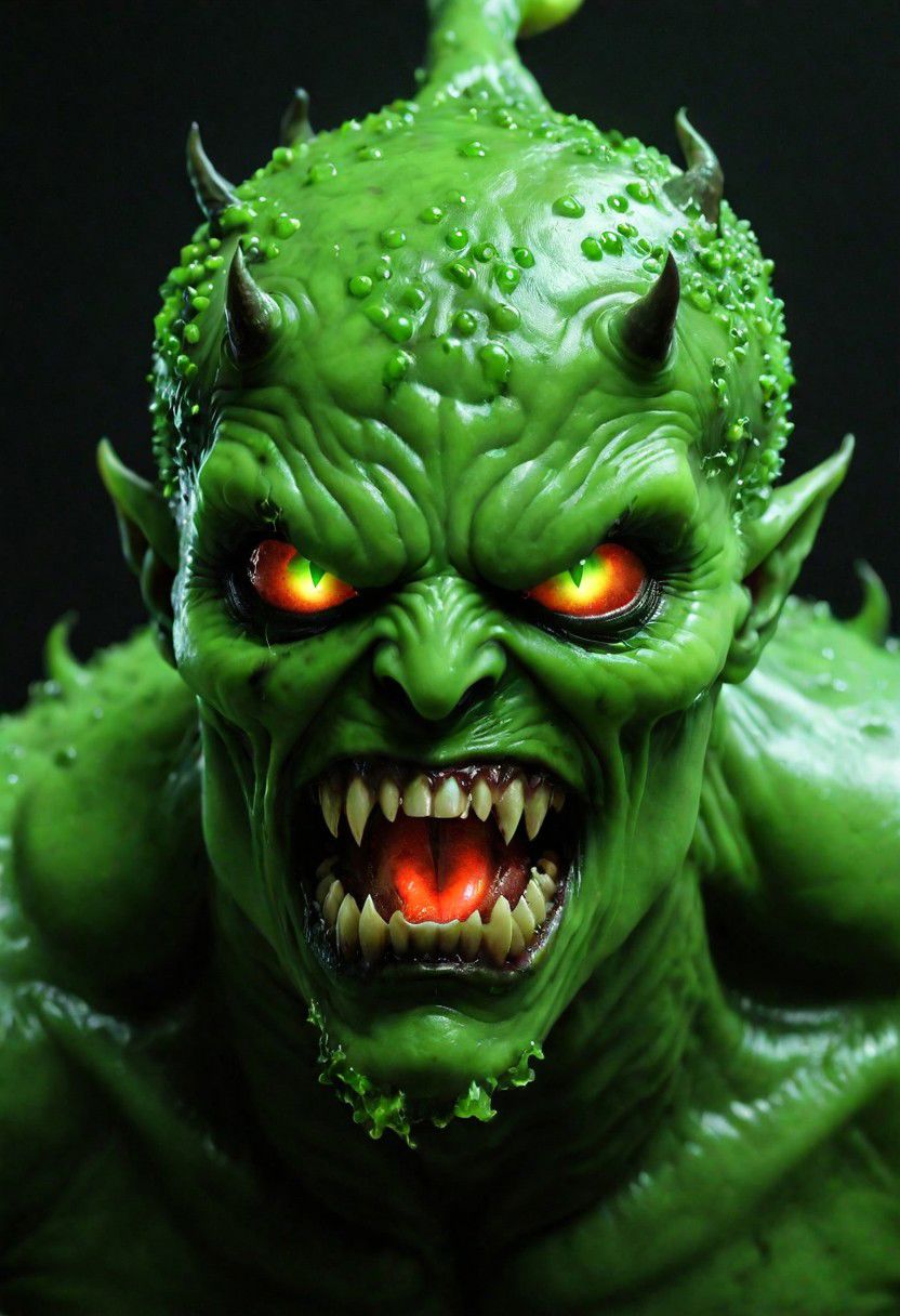 green DEVIL SPAWN