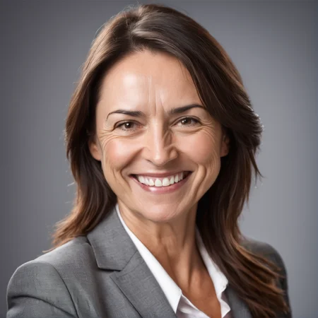 professional studio portrait, woman 30-year-old, 30yo, grey background, business suit, smile. Highly detailed skin, blemishes, pores.
cynthiasynthe, perfect eyes, detailed skin