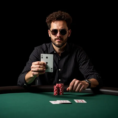 <lora:Hand v2:1>
detailed edges, detailed image, perfection style, A detailed and A perfect photo of a man with sunglasses and trowing a pair of cards in his hand at camera in a poker game, hand focus, cinematic hand, best hand, better hand, awesome hand, different hand, solo, looking at viewer, brown hair, shirt, 1boy, upper body, male focus, striped, facial hair, table, sunglasses, black background, beard, curly hair, card, playing card, afro, mahjong, poker chip, mahjong tile, pinstripe suit, perfection, different color, perfect color, realistic, realism, detailed background, perfect background, different background, perfect style, perfection style, detailed style, black hair, striped clothes, black shirt, striped shirt, pinstripe pattern