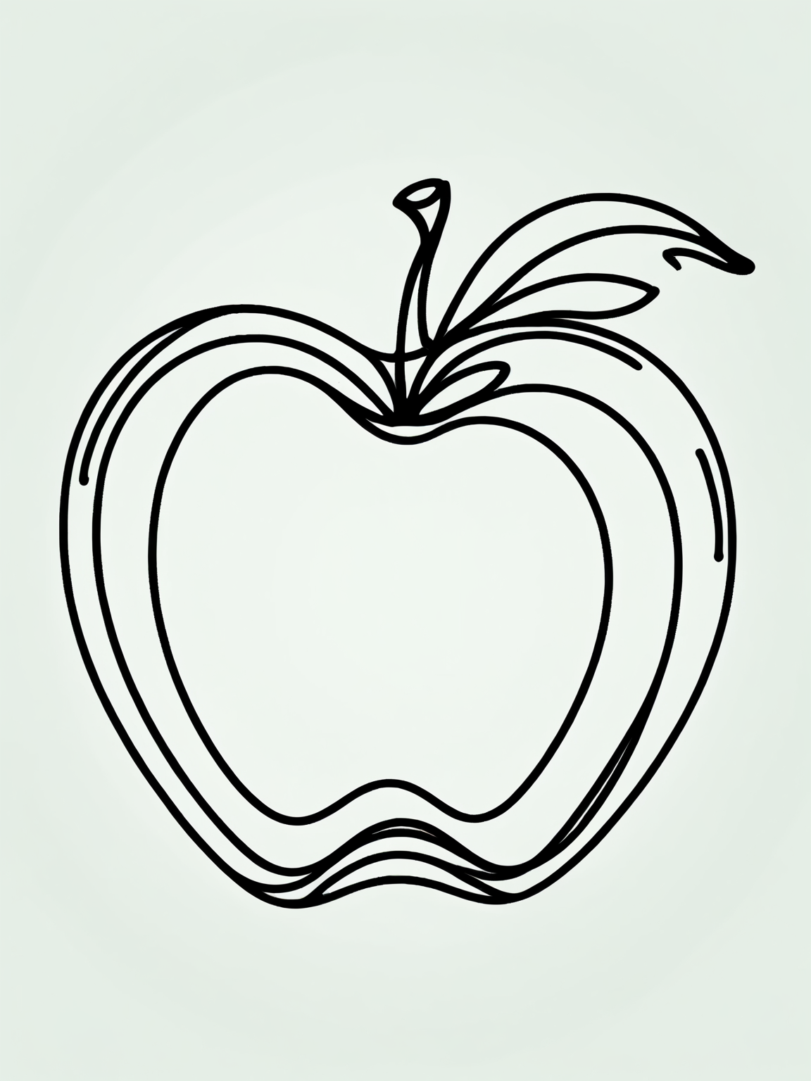 A ais-lineart apple <lora:Line_Art_SDXL:1>