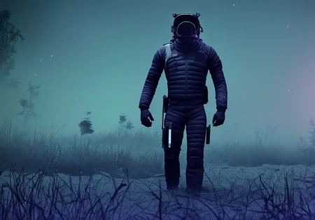 D1J1Z1 man inside cryopod sleeping