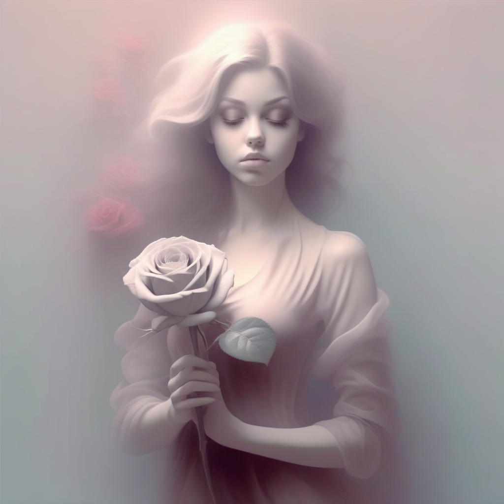 mentixis girl with a rose <lora:mentixis:1>