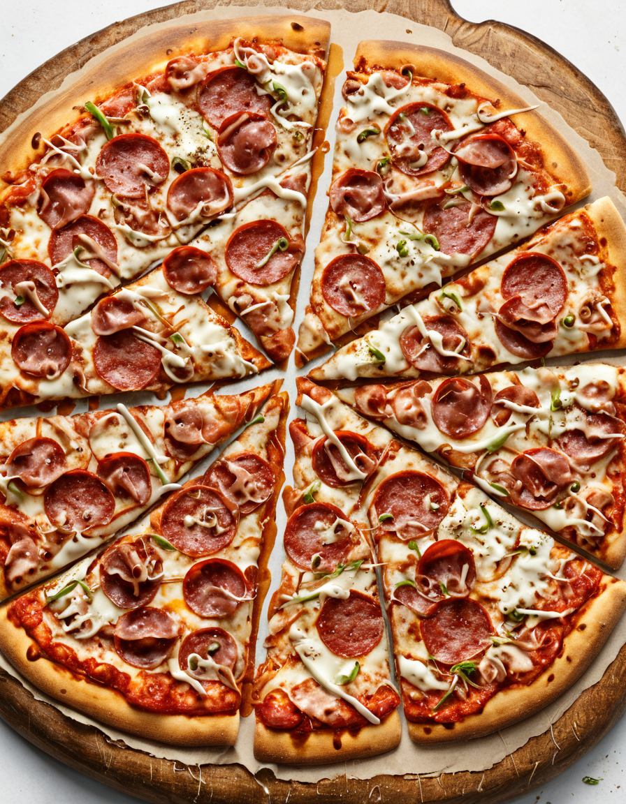 Skin Textures, High Resolution, High-Resolution Image, Cinematic, foodlora, pizza