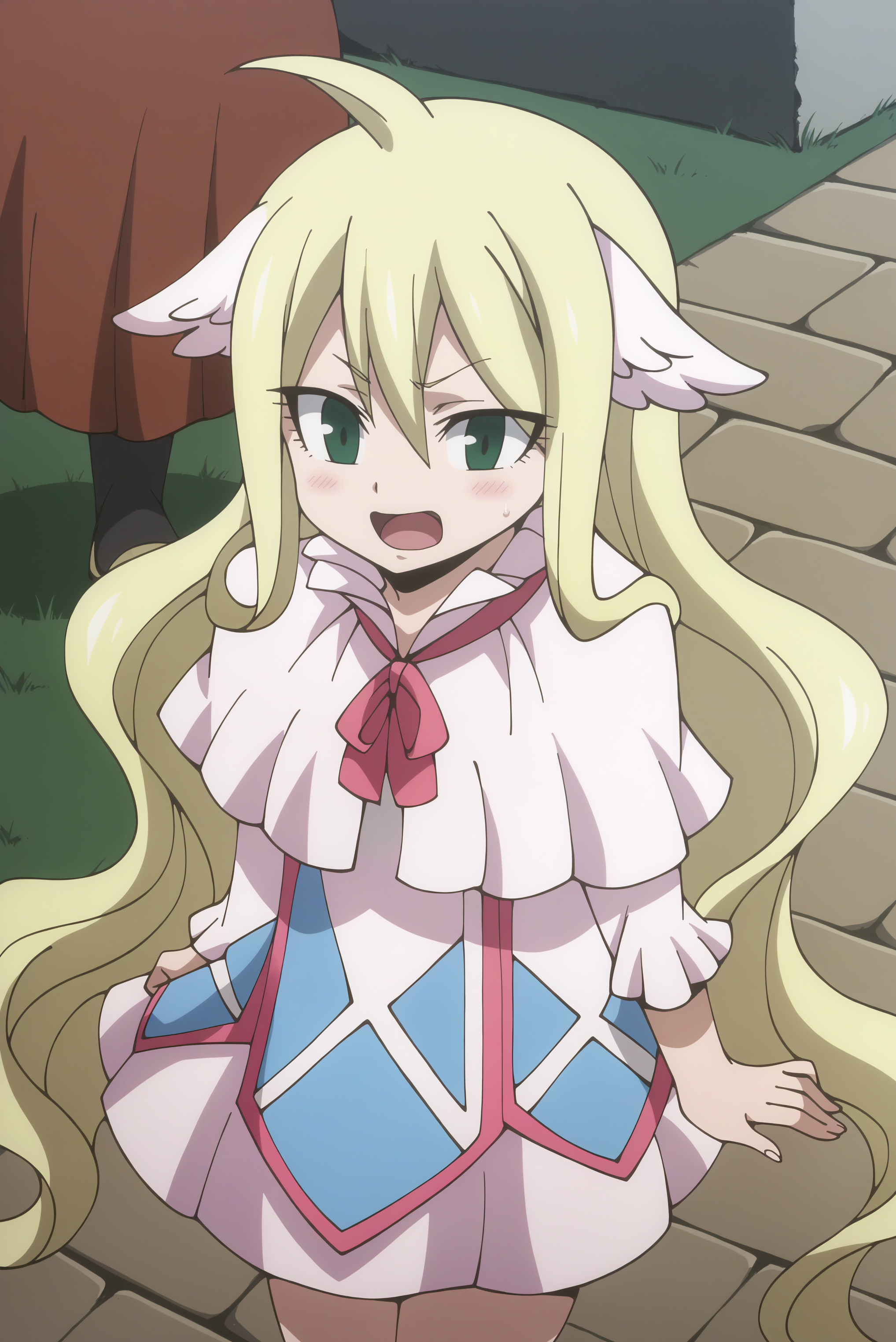 Mavis Vermillion <lora:Fairy_Tail-Mavis_Vermillion-PDXL:0.8>