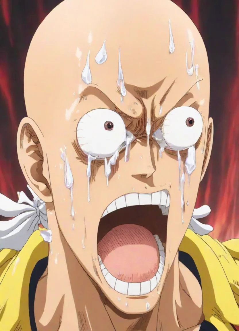 <lora:PE_OP_ShockedFaceMeme:1> PEOPShockedFace, eyes popping out, shocked face, mouth open anime, cartoon,
one punch man, Saitama,
masterpiece, high resolution, octance 4k, high detail,