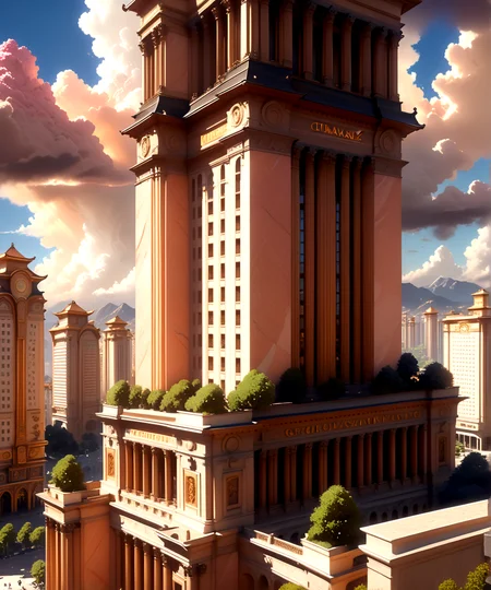 score_9, score_8_up, score_7_up,
<lora:Authoritarian_Architecture_(Architecture)_(SDXL)_(AD):0.8> authoritarian, scenery, building, city, cityscape, architecture, monumental architecture,
8K, In'ei, chiaroscuro, soft natural volumetric cinematic perfect light, perfect depth of field shot, ray tracing, photometry, beautiful, subsurface scattering, idealized modern city, wide beautiful boulevards, busy city center, parks and manicured lawn areas, large parks, plazas, skyscrapers, hyper detailed, art by Thomas Kinkade, detailed background, detailed photographic fluffy anime clouds, Unreal Engine, CGI render, absurdly detailed, modern era photograph, masterclass oil painting, made of sandstone and concrete, monumental skyscrapers, vivid white sandstone, rose sandstone, tan sandstone, marble,
BREAK zPDXL, zPDXLxxx, <lora:wowifierXL:0.2> art by mooncryptowow <lora:sdxl_lightning_8step_lora:0.4> <lora:detailed_notrigger:0.5>