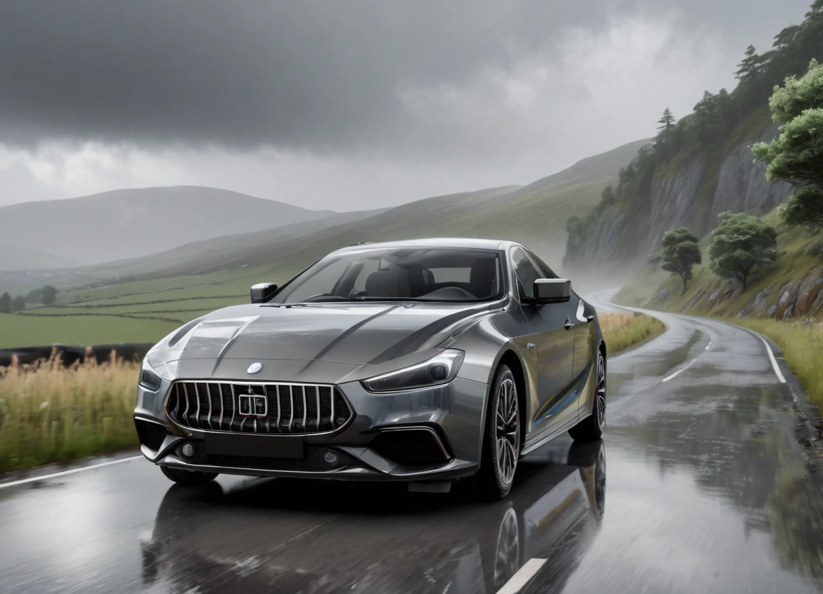 obc17 Car <lora:17_vehicle_obc17:1.0> on a road, 
outside, grumpy,
nature at background, professional, realistic, high quality,
Blustery with rain showers, <lora:general_vehicle:-0.25>