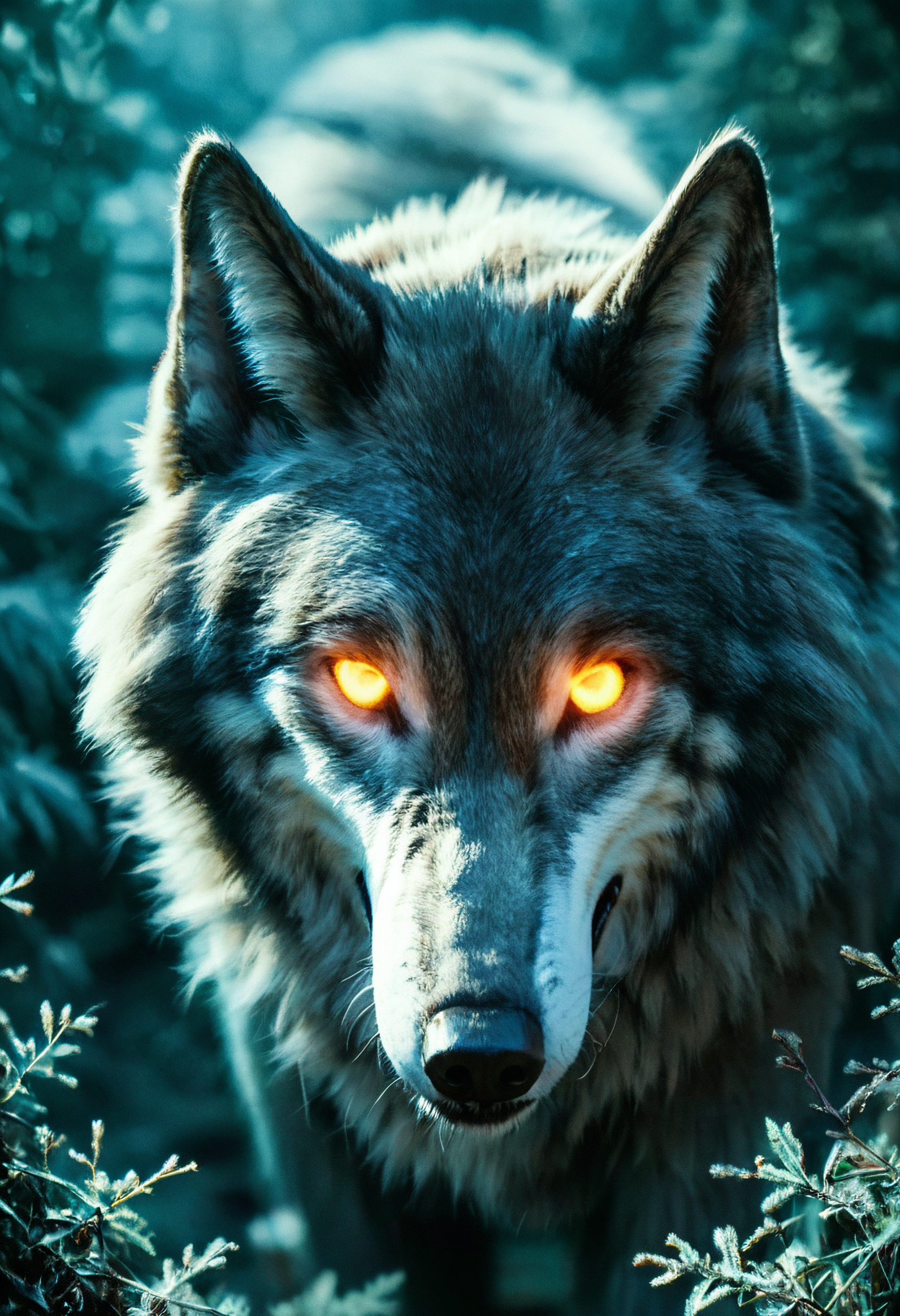 score_9, score_8_up, score_7_up, furry, fur, wolf, forest, glowing eyes, fur, cozy, animal, night, dynamic angle, low light, dramatic lighting, highly detailed, high contrast, film grain, superabsurd res, 8k , <lora:zy_Fur_Enhancer_v1:0.85>