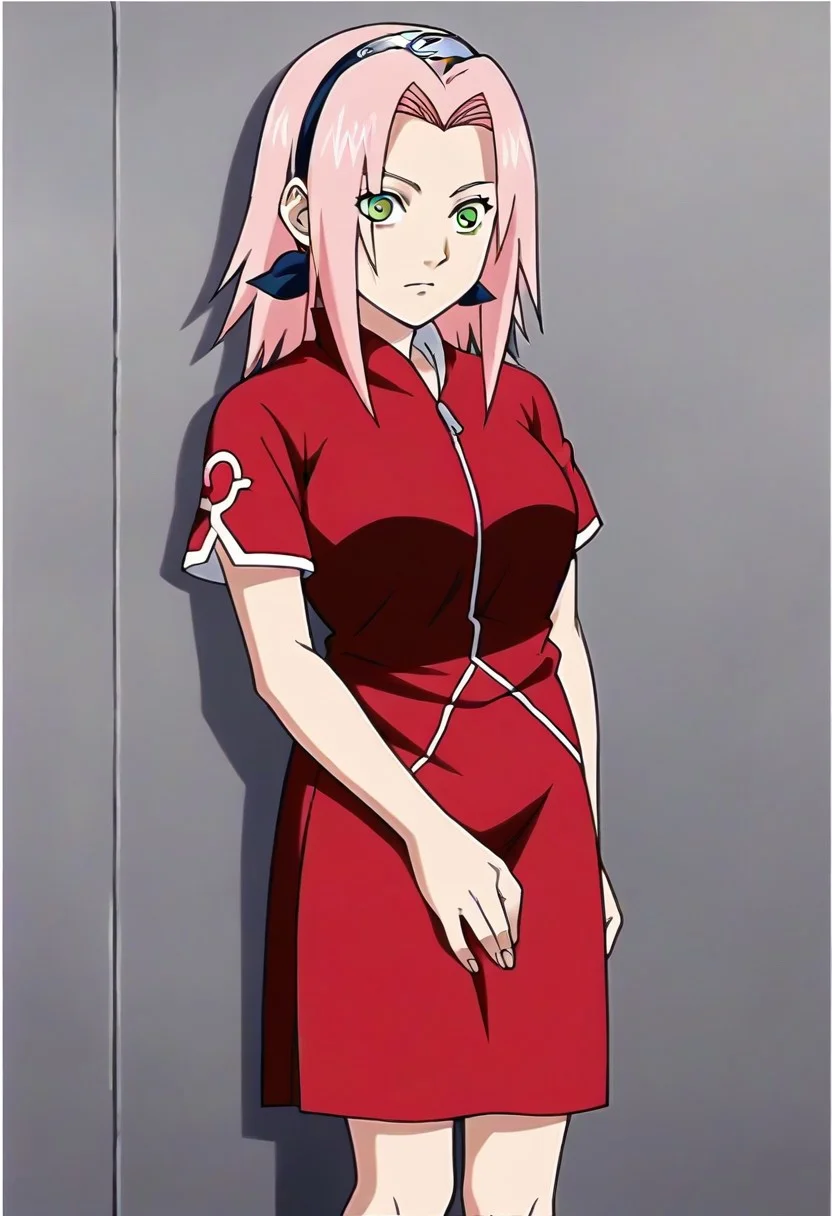 source_anime, 1girl, haruno sakura, pink hair, long hair, green eyes, red shirt, red qipao, short sleeves,   <lora:SakuraGeninXL:1>, ,,, , ,,,, anime coloring, anime screencap, 1girl,Solo ,, anime,,PUFFY nipple,huge breasts,,, official art,, Uncensored ,Unedited ,,,, ,,, ,, ,,,,,,,, , ,, ,,,,,,,,,,,,,,,,,,