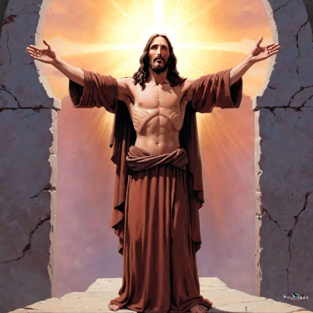 1guy, solo, Jesus Christ, standing,
evoKevWalker, mtg, fantasy art