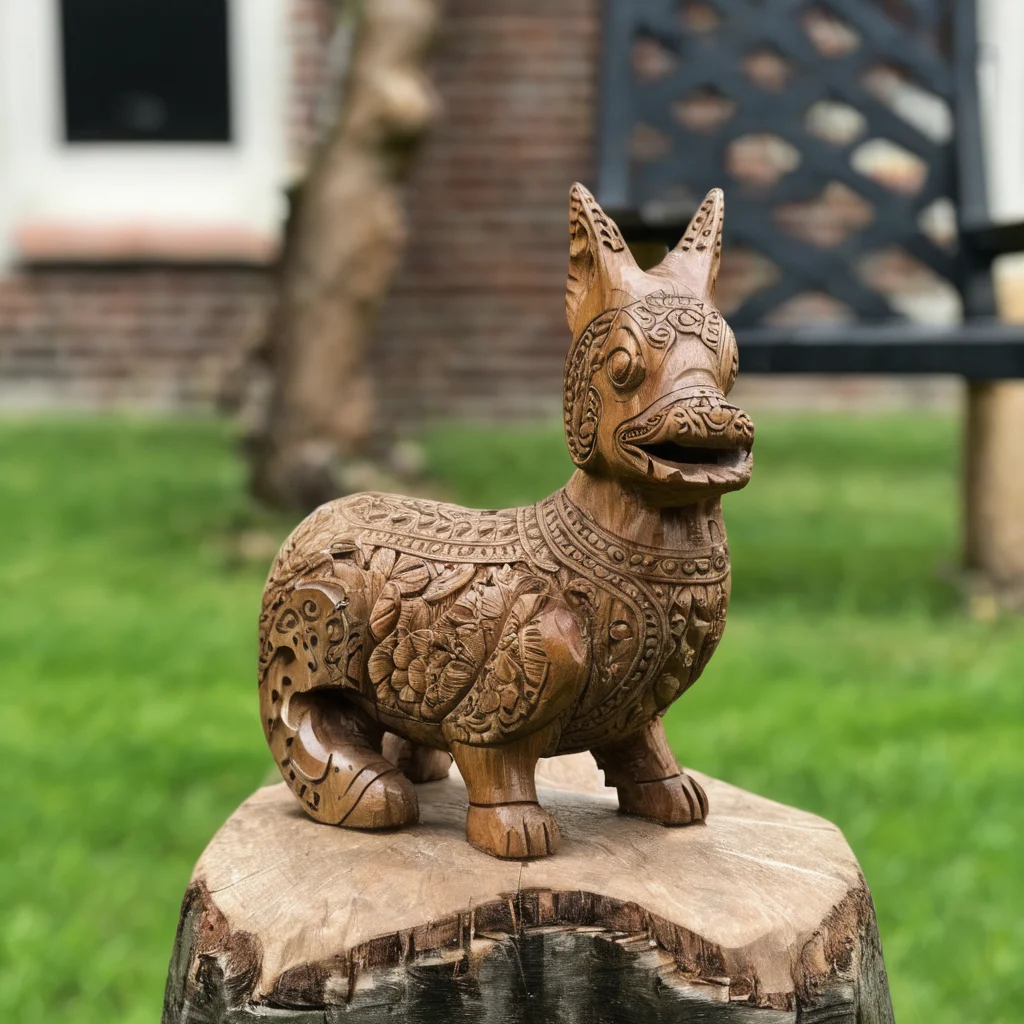 [rabbit:fish:0.3] of Woodcarving,
drop shadow,ring bokeh,green park,blurry background,
<lora:Woodcarving:1>
raw photo,film photo,