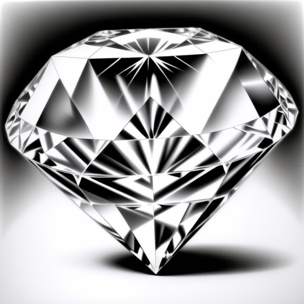 a giant diamond made out of Jed-Pen  ,    <lora:PencilDrawingStyle:0.7>