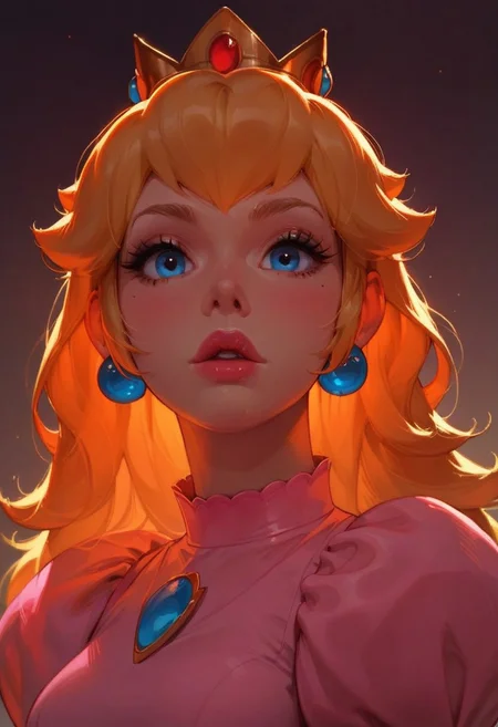 (score_9, score_8_up, score_7_up),1girl, princess peach, pose, sexy