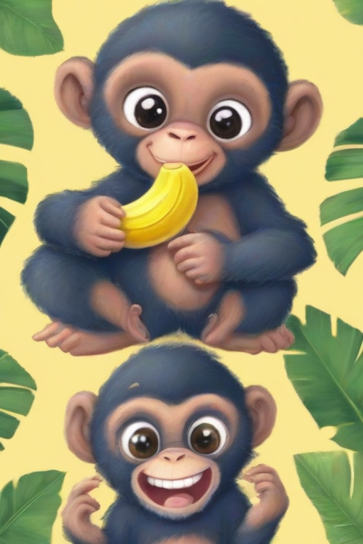 <lora:PE_CuteAnimals:0.8> PE_CuteAnimals,
chimps eating banana