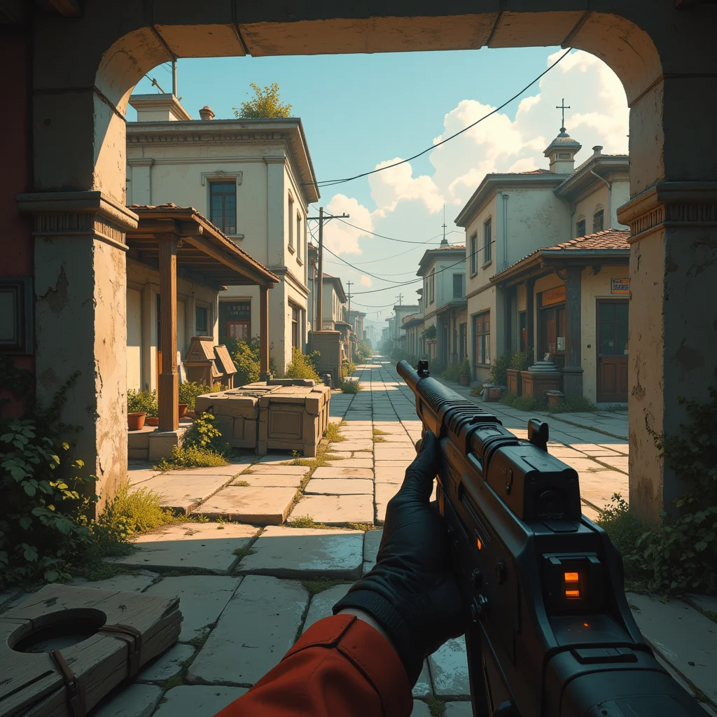 First person shooter screengrab