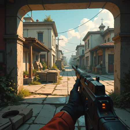 First person shooter screengrab