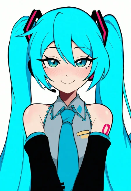high definition, amazing quality, very aesthetic, best quality, masterpiece, highres,
<lora:cremanataart_style_NoobAI_v1:1> cremanataart,
1girl, solo, upper body, hatsune miku, looking at viewer, smile,