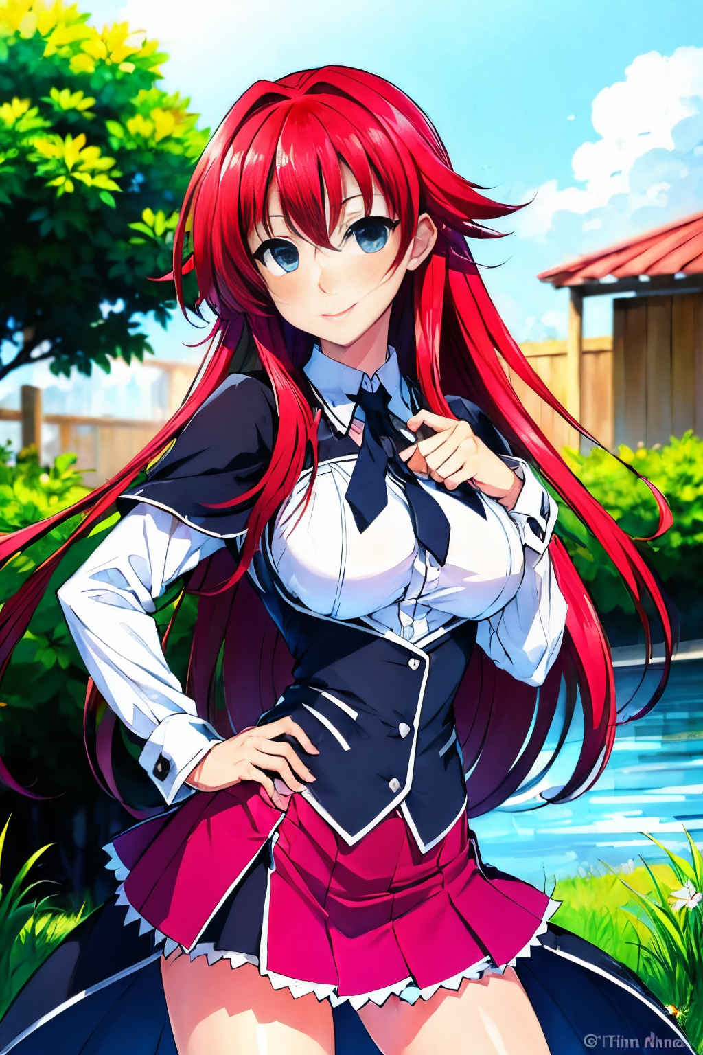 (Realisitc:1.5) woman <lora:EdobRiasGremory_v1.0:0.8>