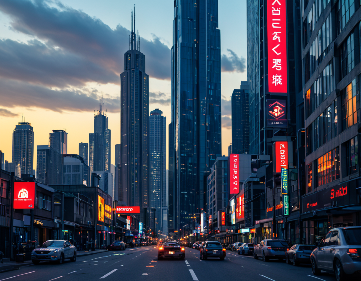professional 3d model cyberpunk style,score_9,score_8_up,score_7_up,<lora:cwhyberponk:1>,cwhyberponk,r0k@p@nk,city,scenery,cityscape,skyscraper,street,skyline, . octane render, highly detailed, volumetric, dramatic lighting