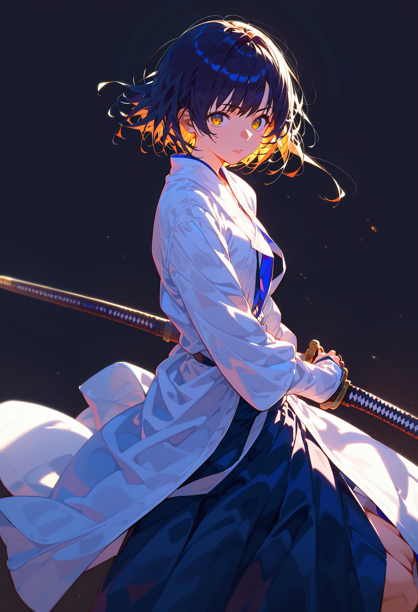 score_9_up score_8_up score_7_up, source_anime, 1girl, battoujutsu, dark background, backlighting
<lora:battoujutsu_stance_24retry_pony_rework_final_svd_d8:1>
