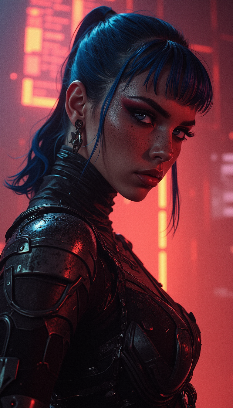 (misakistyle), masterpiece,best quality, very aesthetic, absurdres 
 by Stephen Shore, by Christopher Balaskas, by Jerzy Duda-Gracz , aesthetic, harmonic, artistic, creative, esthetic. .
high quality, (best quality:1.1),

,(8k raw photo,film grain:1.2),full body shot, sexy,
attractive latino woman with ponytail blue hair wearing a sexy (vampire costume:1.1), strip-dance, ((wearing a sheer skin tight skimpy sexy futuristic armor)), beautiful highly detailed blue eyes, freckles, thick black eyeliner, black eye shadow, (terrifying dark destroyed space station interior background), (person|Katheryn Winnick), masterpiece, realistic, roughness, ultra realistic, masterpiece, realistic, roughness, ultra realistic, . , surrounded by white dust, in move, Depth of field, dark gradient maroon background. (Depth of field). In the background there are black shadows of people fully dressed in black hooded robes without faces. ,,. . .,, hyperrealistic, 4K ,, . style of Manuscripts in the style of Leonardo da Vinci, The black mantle is covered with Leonardo da Vinci diagrams. the style of the Vitruvian man in The black mantle, , an ancient masterpiece. epic.  singularity point, a masterpiece.  .   Depth of field, masterpiece.. 
 
masterpiece, best quality, medium-format camera,  high-contrast, dramatic lighting, striking composition,. 
 (Depth of field), low saturation,detail. mythp0rt Stylish, charismatic.
 An otherworldly atmosphere. 
(Depth of field), low saturation,detail. mythp0rt Stylish, charismatic. , .
,,. .

.,, hyperrealistic, 4K ,.,

 Otherworldly atmosphere.
(Depth of field), low saturation,detail. 