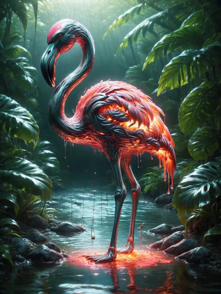 ais-moltenz flamingo <lora:Molten_Metal_SDXL:1>