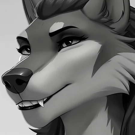 <lora:Gigachad:1> gigachad, black and white, monochrome, close-up, worgen, female, masterpiece, best quality, newest, absurdres, highres, very aesthetic,